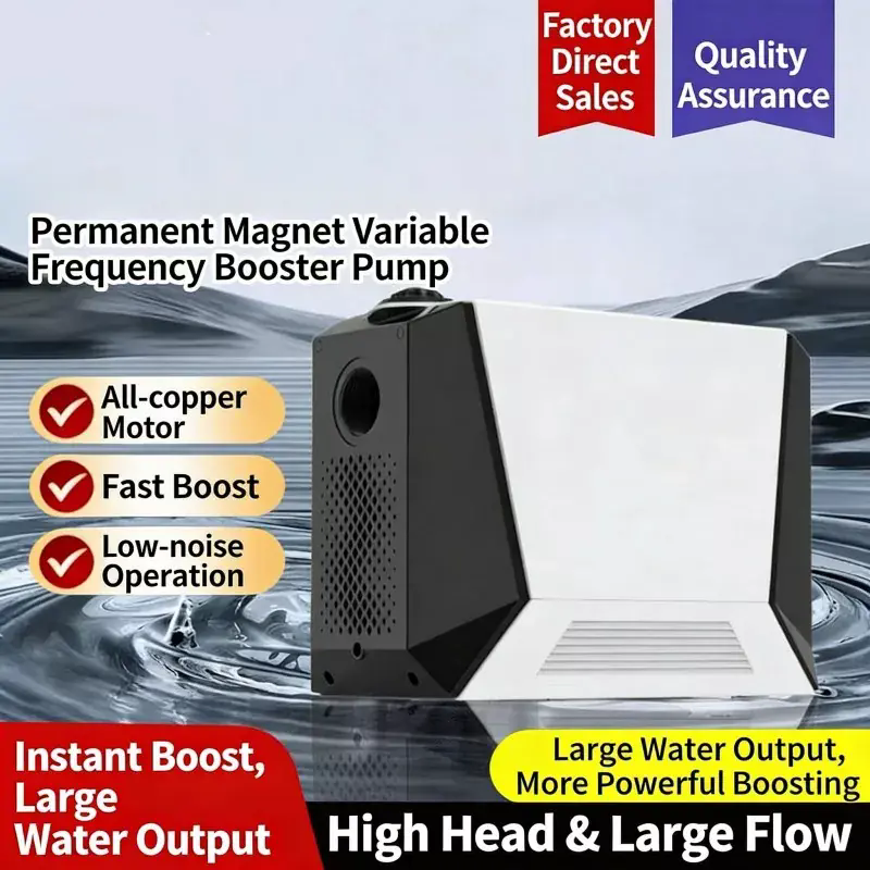 In che modo una grande pompa booster intelligente migliora l’efficienza industriale?